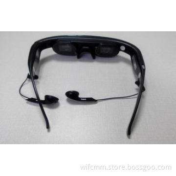 72" Movie Music Video Glasses With AV In For DVD + VGA , Re
